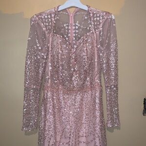 Saeed malas haute couture evening dress